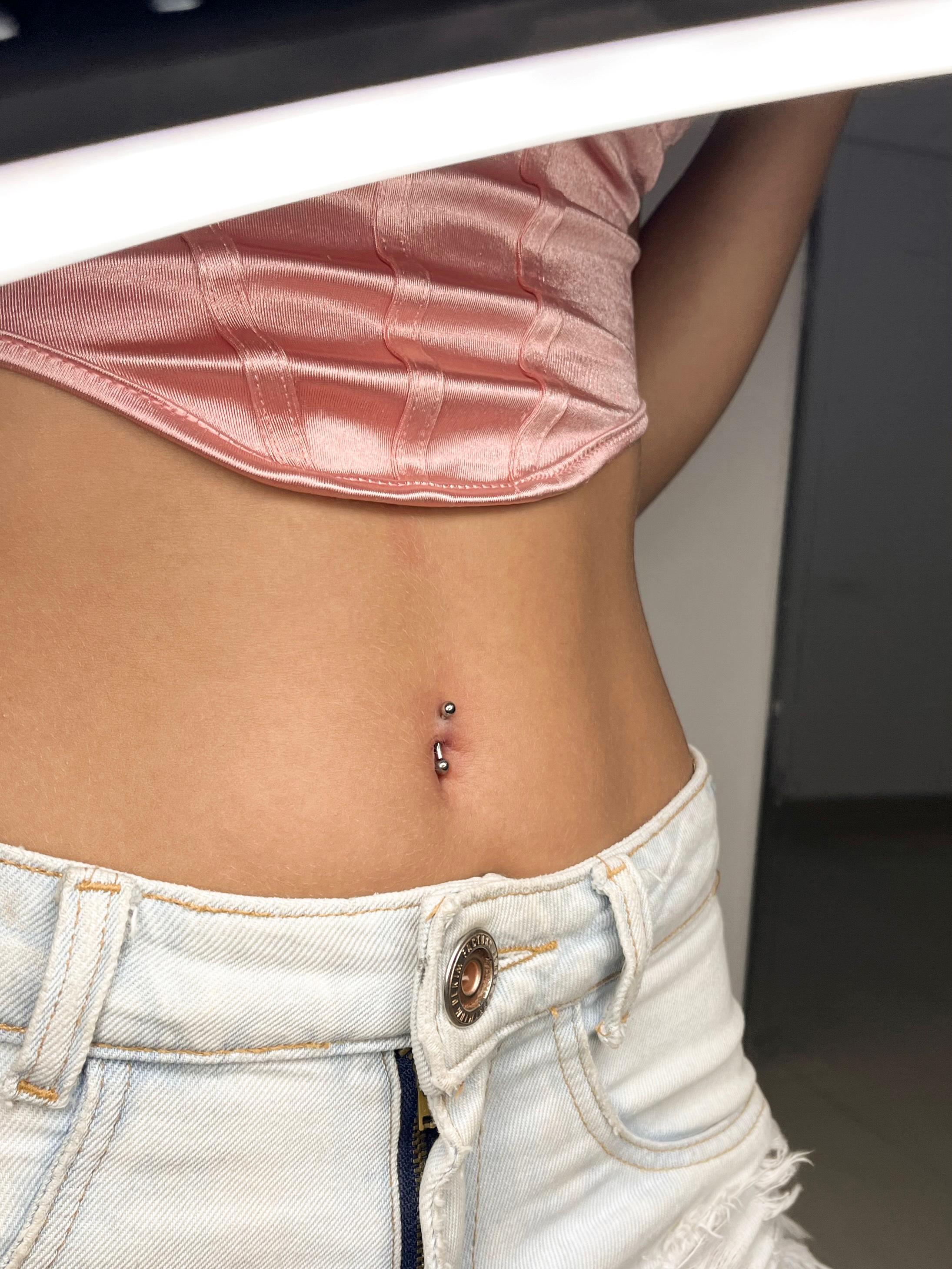 Piercing de umbigo